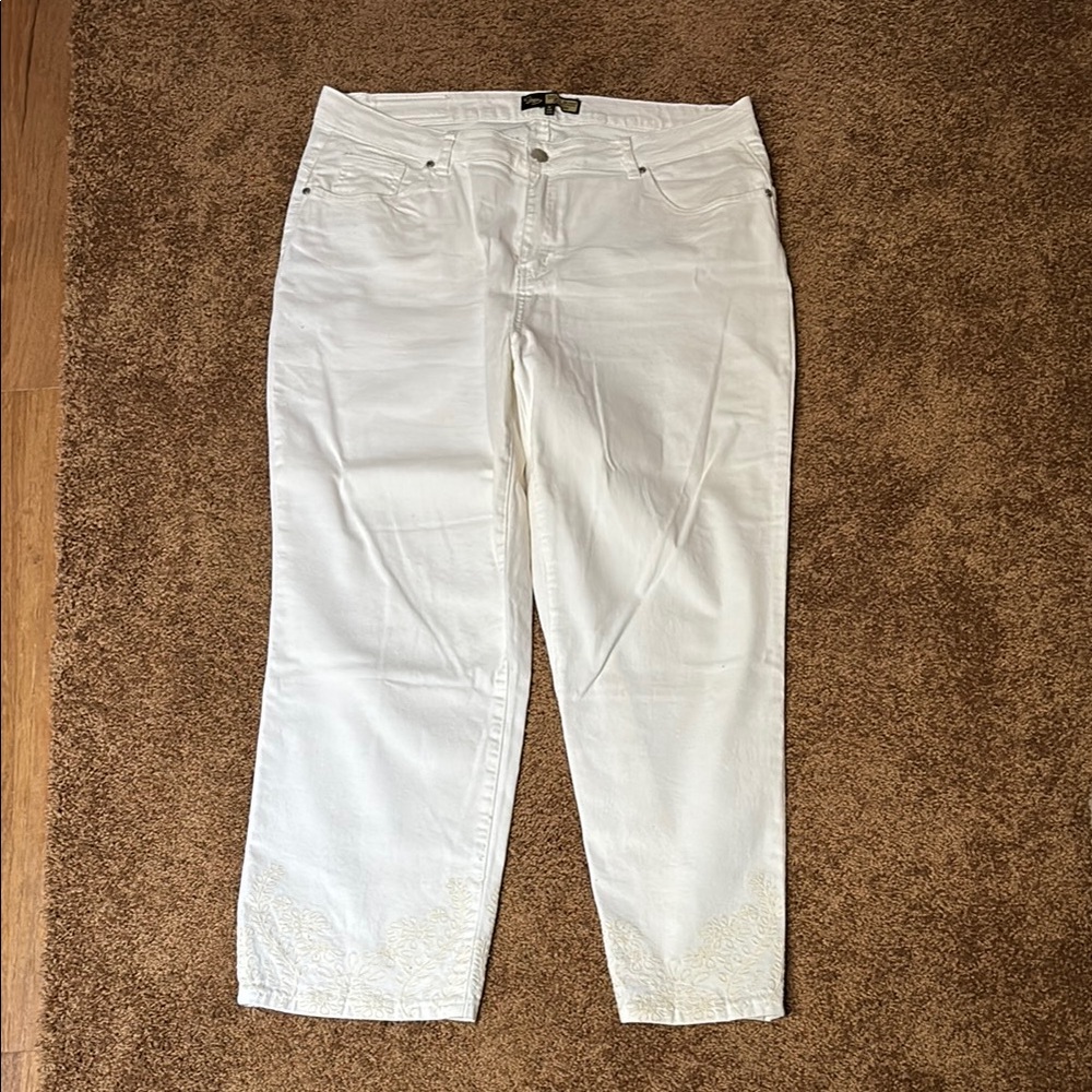 Women's White Jeans